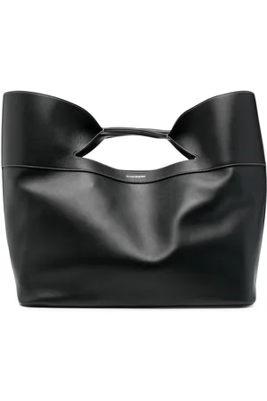 Alexander McQueen The Bow leather tote bag