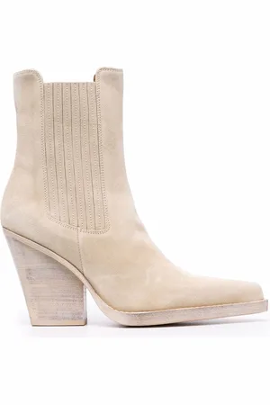 PARIS TEXAS Dallas 105mm suede ankle boots