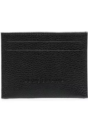 Longchamp Wallets - Le Foulonné leather cardholder - Black