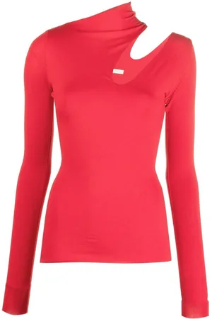 MANURI Bambina cut-out detail blouse