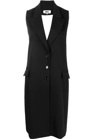 Maison Margiela Women Blazer Dresses - Button blazer dress - Black