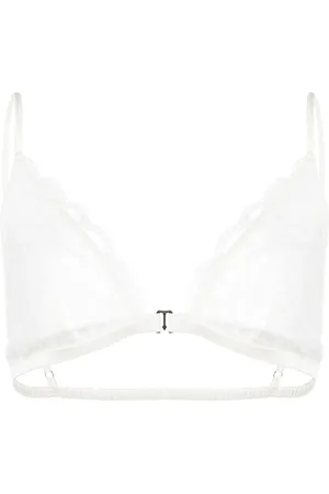 FLEUR DU MAL Charlotte lace triangle bra