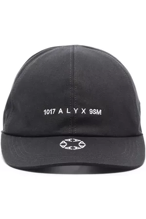 1017 ALYX 9SM Men Caps - Embroidered logo baseball cap - Black