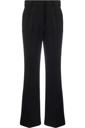 Stella McCartney Women Wide Leg Pants - Cropped bootcut trousers - Black