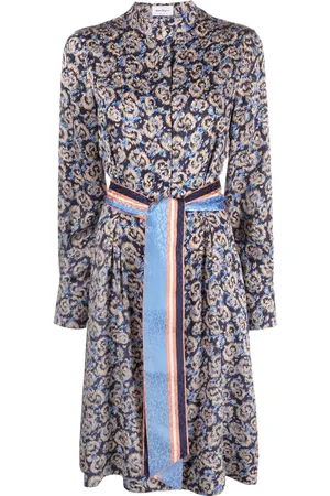 Salvatore Ferragamo Graphic-print day dress