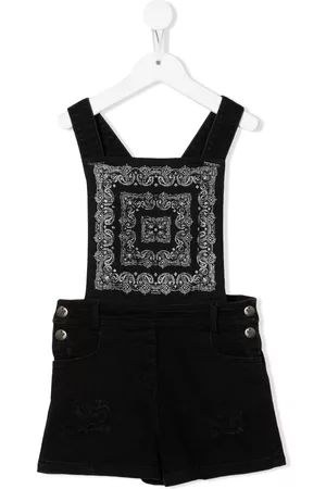 Givenchy Shorts - Sleeveless short dungarees - Black