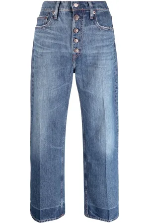 Ralph Lauren Wide-leg cropped jeans