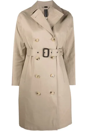 MACKINTOSH MORNA bonded cotton trench coat