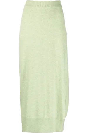 Barrie High-waisted knit skirt
