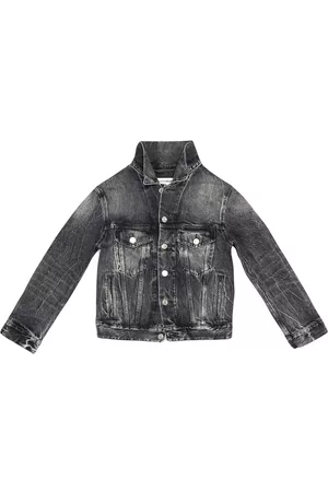 Balenciaga Fitted denim jacket - Black