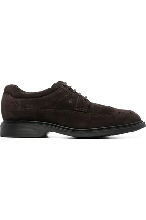 Hogan Lace-up suede brogues