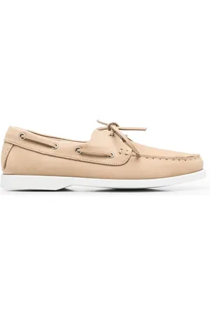 Scarosso Oprah leather boat shoes