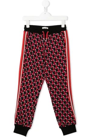 Lanvin All-over monogram-print track pants