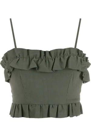 Olympiah Ruffle-trim top
