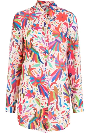 Olympiah Mexico graphic-print shirt