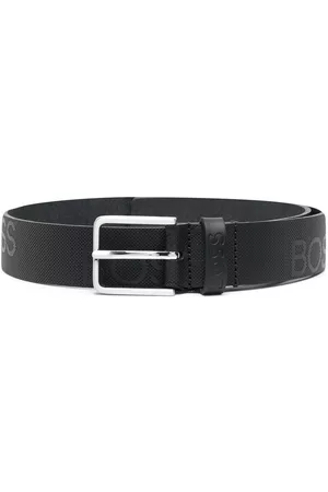 HUGO BOSS Buckle-fastening belt - Black
