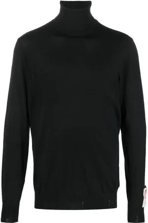 Golden Goose Logo roll-neck jumper