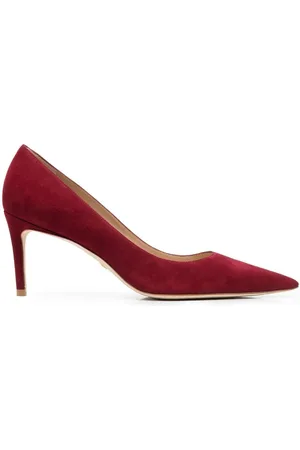 Stuart Weitzman Pointed suede pumps