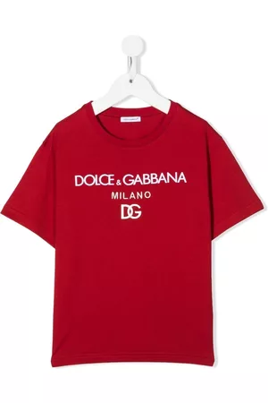 Dolce & Gabbana DG Milano logo-print T-shirt - Red