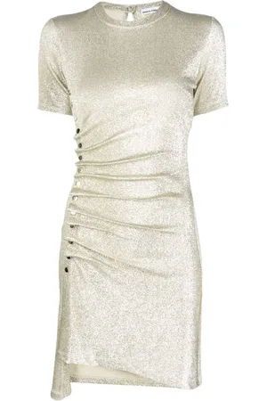 Paco rabanne Asymmetric T-shirt mini dress