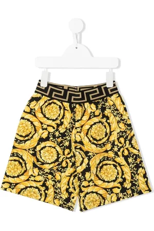 VERSACE Baroque-print shorts