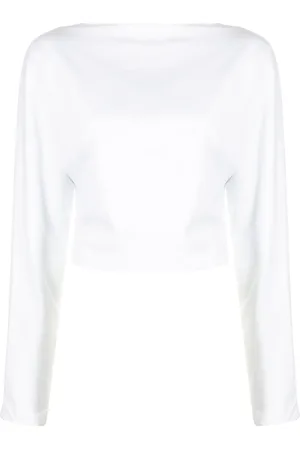 RTA Josefa lace-up top