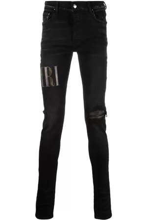 AMIRI Men Skinny Jeans - Distressed skinny jeans - Black