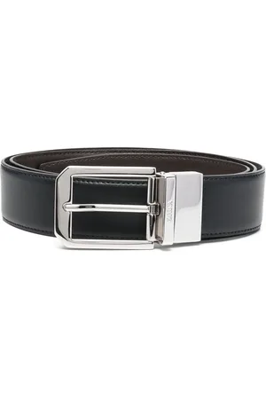 Ermenegildo Zegna Buckle-fastening leather belt