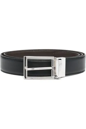 Ermenegildo Zegna Buckle-fastening leather belt