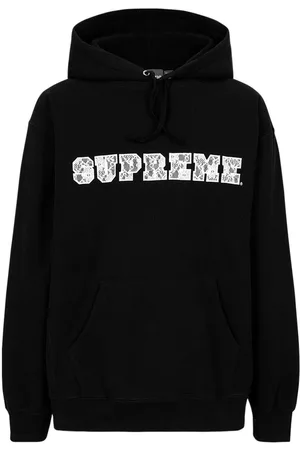 Supreme Franklin Hooded Sweatshirt Washed Navy