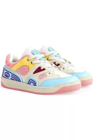 Gucci Boys Low Top Sneakers - Gucci Basket low-top sneakers - Pink