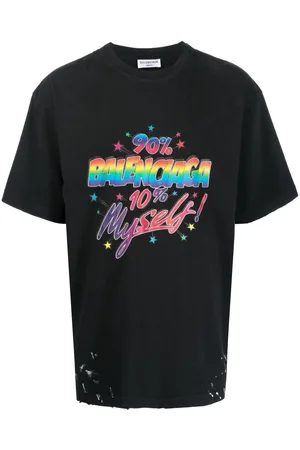 Balenciaga 90/10 logo-print T-shirt
