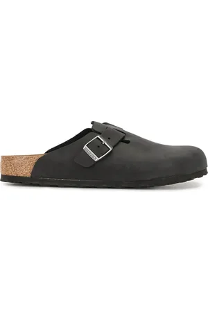Birkenstock Boston side buckle slippers