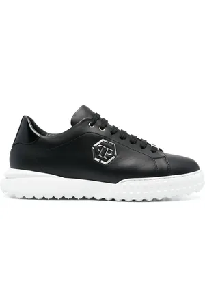 Philipp Plein Low-top leather sneakers