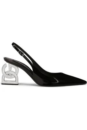 Dolce & Gabbana 3.5 patent leather slingback pumps