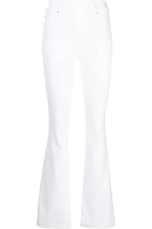Spanx High-waist skinny flared jeans