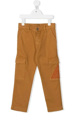 Lanvin Embroidered logo cargo trousers