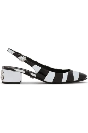 Dolce & Gabbana Stripe-print mules