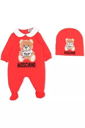 Moschino Pajamas - Teddy Bear two-piece pajama set - Red