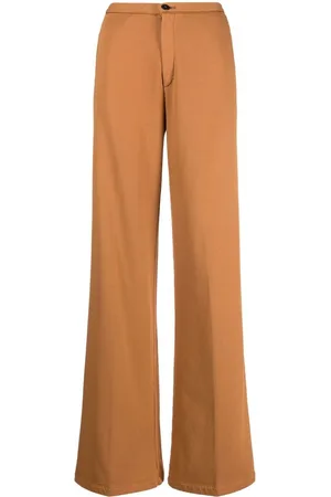 FORTE FORTE High-rise wide-leg trousers