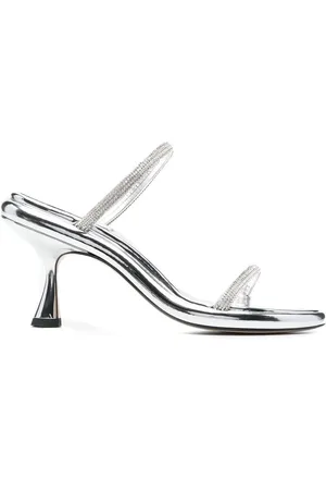 Wandler June 100mm rhinestone-embellished sandals