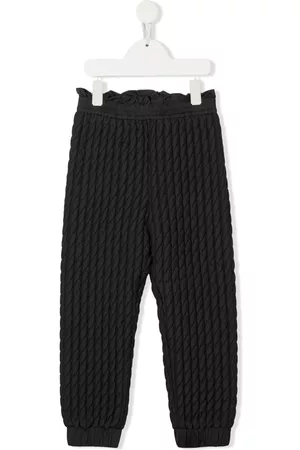 Moncler Quilted elasticated track pants - Grey