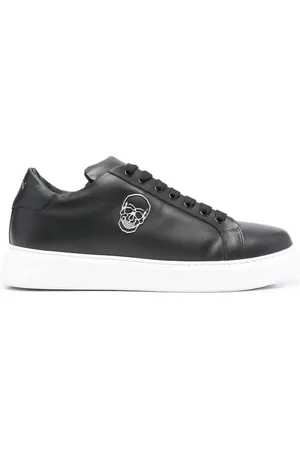Philipp Plein Skull-plaque low-top sneakers