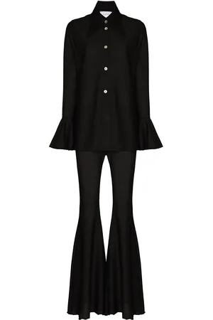 Sleeper Cosmos lurex-detailing pajama set