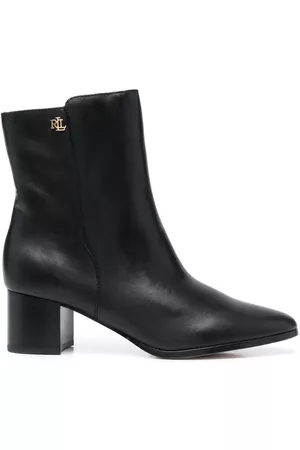 Ralph Lauren Wendey 50mm ankle boots - Black