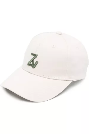 Zadig & Voltaire Men Caps - Logo-embroidered baseball cap - Neutrals