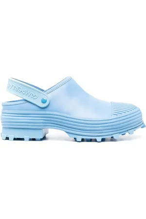 Camper Logo-strap chunky mules