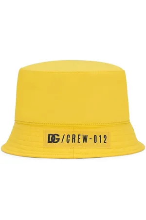 Dolce & Gabbana Logo-patch bucket hat