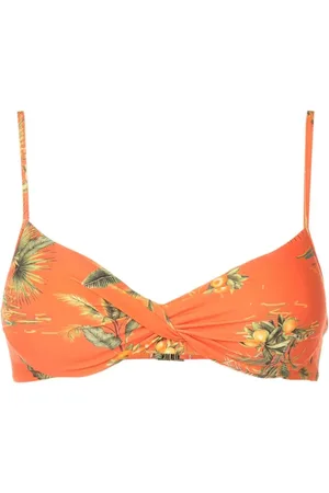 Lygia & Nanny Floral-print bikini top