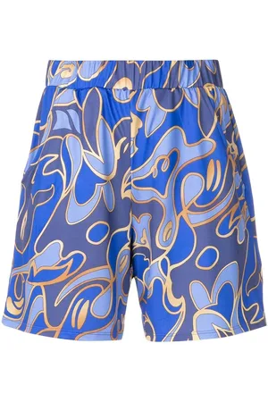 Lygia & Nanny Lara abstract-print shorts